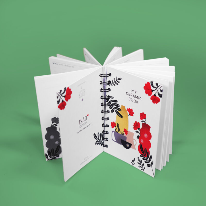 oprawa spiralowa - my ceramic book 8