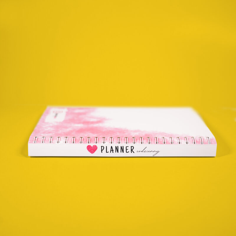 Planner codzienny spiralowy